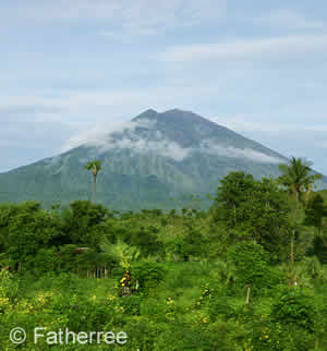 See the Mt. Agung volcano on Bali's Most Wanted