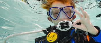 PADI's Junior Open Water Course in Bali